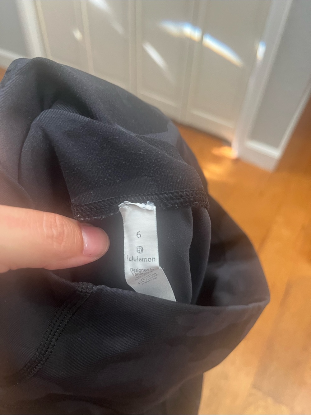 lululemon athletica Men’s Black Jogger Pants